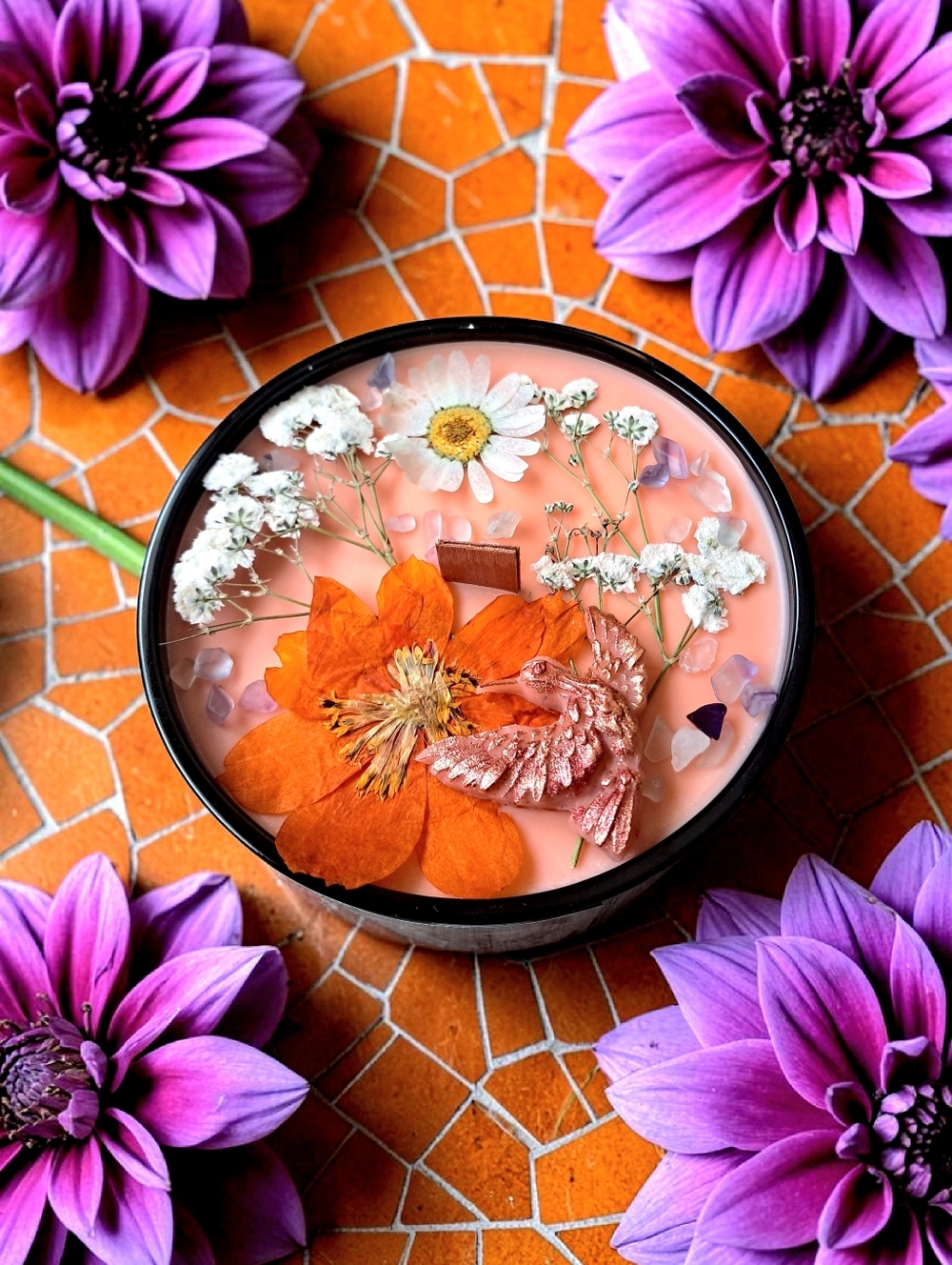 Hand Crafted , Wicked Worthy Wax,Spring Sugar High 16 oz candle